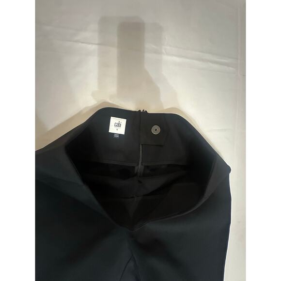 Cabi Black Side-Zip Slim Stretch Pants - Size 6 - Picture 4 of 8